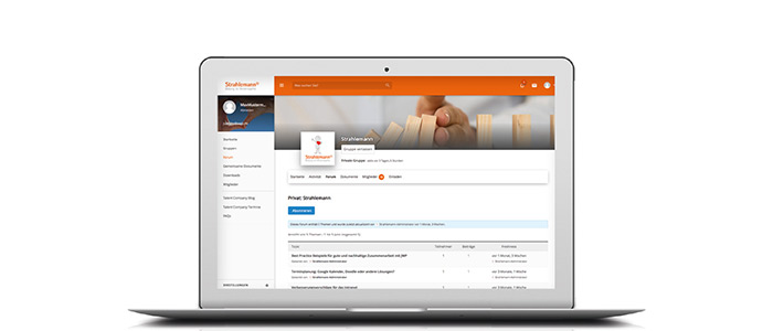 Das Talent Company Intranet ist jetzt verfügbar