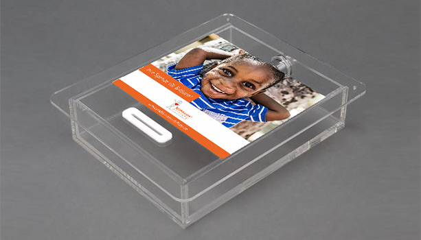 Clean 4 Health Türöffner Strahlemann-Spendenbox