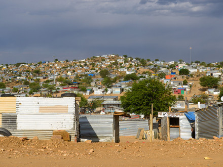 Suppenküche in Katutura, Namibia