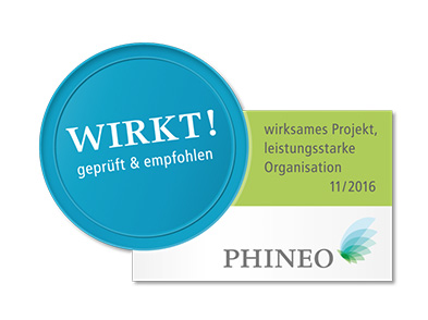 PHINEO Wirkt-Siegel für die Talent Company PHINEO Wirkt-Siegel für die Talent Company