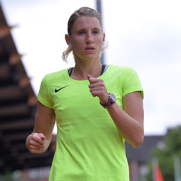 Carolin Schäfer - Vize-Weltmeisterin IAAF World Championships London 2017 und Schirmherrin der Talent Company, ©Foto Jens Kalliske