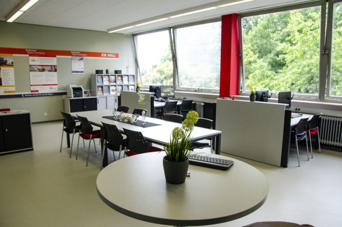 Räumlichkeiten der 30. Talent Company an der Gemeinschaftsschule St. Ingbert- Rohrbach