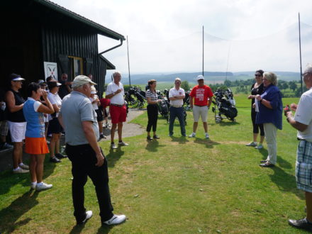 Teilnehmer des Benefiz-Golfcup 2018