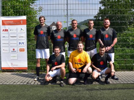 Das Suzuki Team beim 7. Strahlemann Firmen-Fußballcup 2018