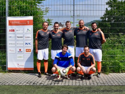 TE Connectivity Germany GmbH beim 7. Strahlemann Firmen-Fußballcup