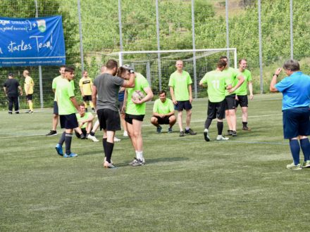 Das Workflow Team beim 7. Strahlemann- Fußballcup
