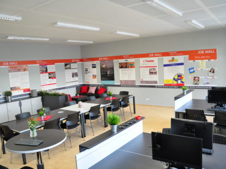 Räumlichkeiten der 31. Talent Company an der Realschule plus in Kusel