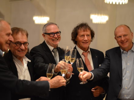 Jubiläumsfeier "10 Jahre Strahlemann-Stiftung" – Geschäftsführender Vorstandsvorsitzender F.-J. Fischer