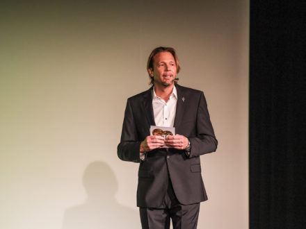 Jubiläumsfeier 10. Jahre Strahlemann - Joachim Bangert, langjähriger Unterstützer der Strahlemann-Stiftung
