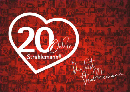 Broschüre: 20 Jahre Strahlemann – Jubiläumsbroschüre