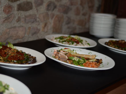 Impressionen der großen Players Party: Das Buffet