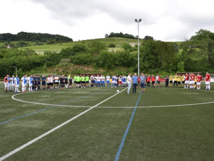 Teilnehmer des Strahlemann Benefiz-Fußballcup 2019