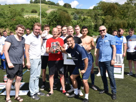 Teilnehmer des 8. Strahlemann Benefiz-Fußballcup 2019