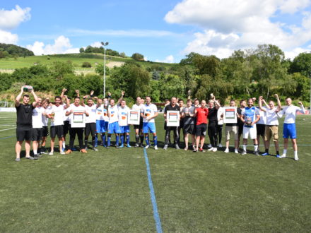 Teilnehmer des 8. Strahlemann Benefiz-Fußballcup 2019