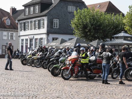 Impressionen des 10. Strahlemann Benefiz - Motorradtour