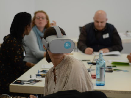 "Talent Company im Dialog" 2019 Workshop Virtual Reality Ausbildungsberufe