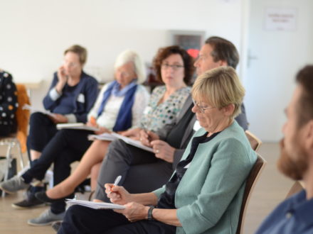 Teilnehmer der spannenden Workshops rund um das Thema „zeitgemäße Berufsorientierung in der Schule“