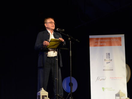 Strahlemann-Stifter im Dialog 2019 - Schauspieler Walter Renneisen