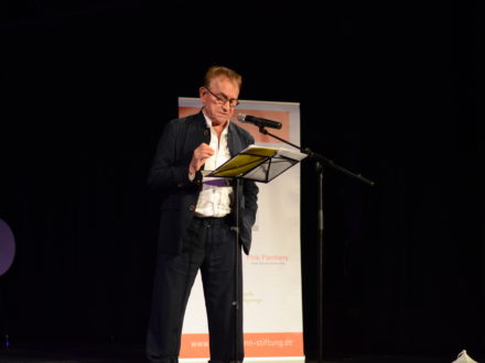 Strahlemann-Stifter im Dialog 2019 - Schauspieler Walter Renneisen