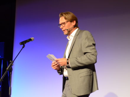 Joachim Bangert (Strahlemann Kuratoriumsmitglied und Vorstand der auxilion AG)