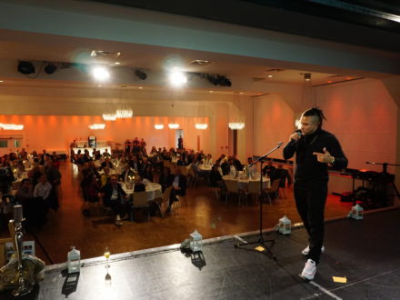 Strahlemann-Stifter im Dialog 2019 - Rapper Rico von Heartbeat
