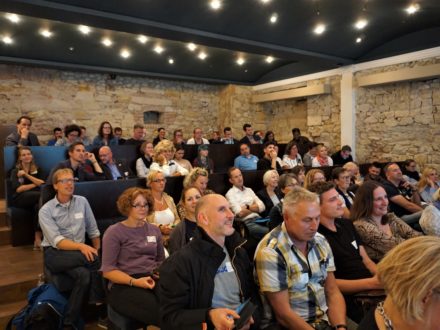 Gruppenbild der Teilnehmer der "Talent Company im Dialog 2019"