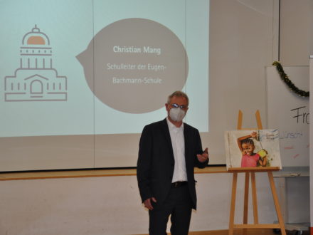 Eröffnung der Talent Company - Ansprache Schulleiter Christian Mang