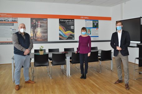 Die Talent Company an der Paul-Weber-Schule in Homburg ist eingeweiht Die Talent Company an der Paul-Weber-Schule in Homburg ist eingeweiht