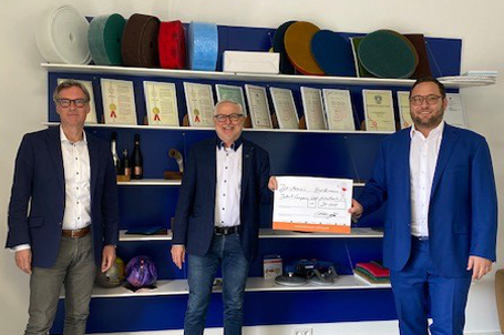 Den Nachwuchs von morgen fördern – JÖST abrasives GmbH spendet 20.000 Euro für die Talent Company Wald-Michelbach Den Nachwuchs von morgen fördern – JÖST abrasives GmbH spendet 20.000 Euro für die Talent Company Wald-Michelbach