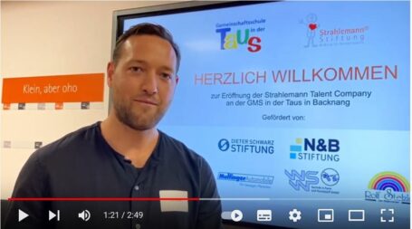Video: Talent Company Eröffnung in Backnang