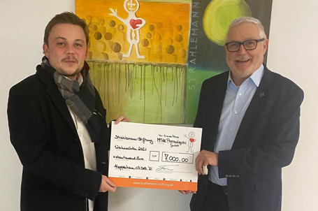 Spenden statt Schenken – MSK Pharmalogistic GmbH spendet 7.000 Euro zu Weihnachten