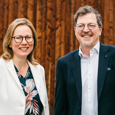 Dorothee Müller & Christian Becker - Vorstände N&B Stiftung
