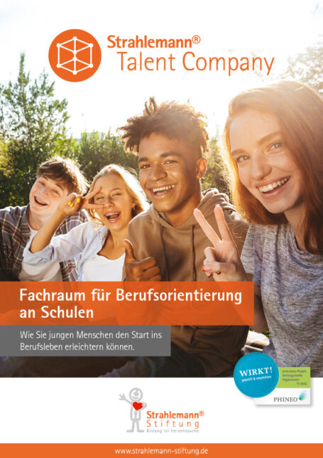 Broschüre: Talent Company Broschüre