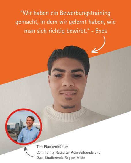 Vom ersten Kontakt zur Ausbildung – eine Erfolgsgeschichte aus der Talent Company