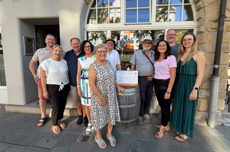 Erlös des Wingertfestes 2026